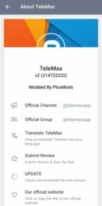 TeleMax, Telegram Plus + Telegram Premium App 1